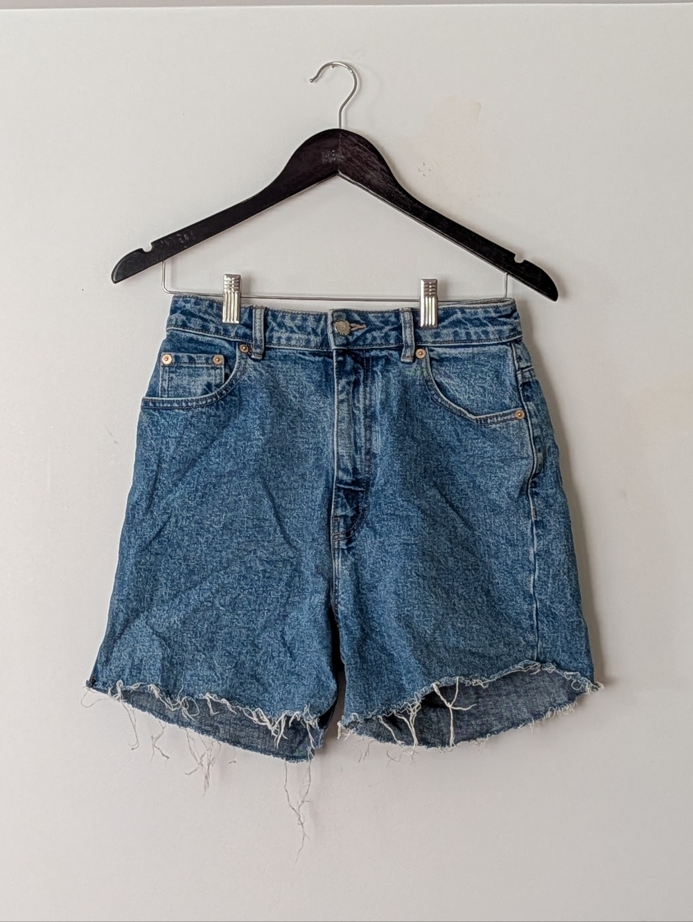 Classic High-Waist Denim Shorts From Only